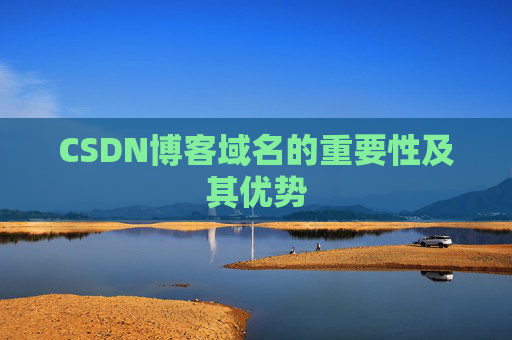 CSDN博客域名的重要性及其优势